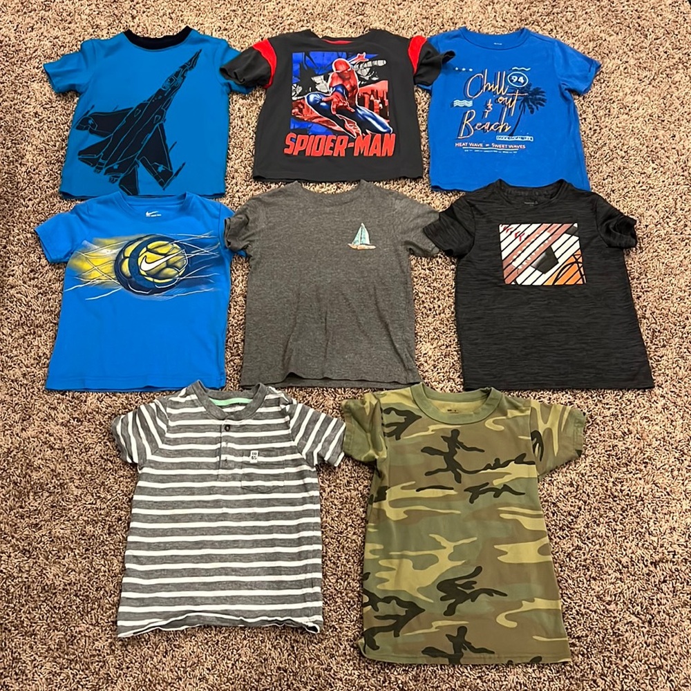 Boys, short sleeve shirts